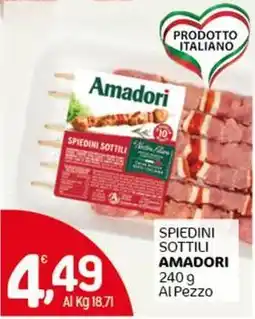 Crai Spiedini sottili AMADORI offerta