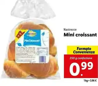 Lidl Mini croissant 250 g offerta