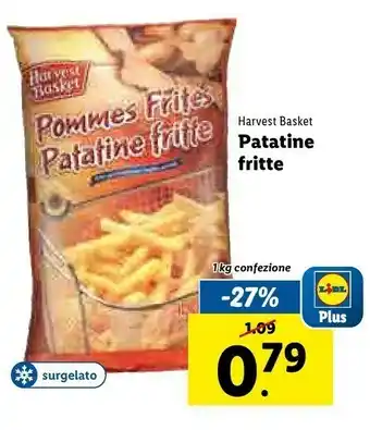 Lidl Patatine fritte 1000 g(ml) offerta