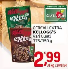 Crai Cereali extra KELLOGG'S offerta