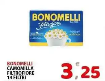 Il Centro Superstore Bonomelli camomilla filtrofiore 14 filtri offerta