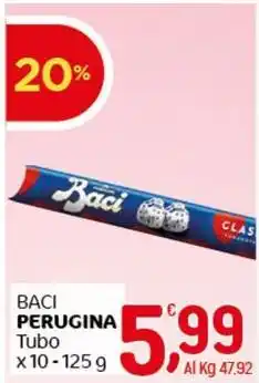 Crai Baci PERUGINA tubo offerta