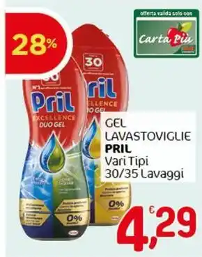 Crai Gel lavastoviglie PRIL offerta