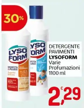 Crai Detergente pavimenti LYSOFORM offerta