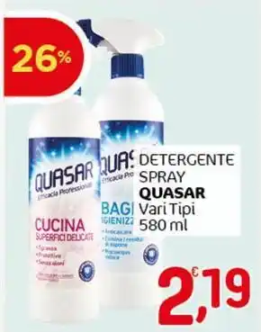 Crai Detergente spray QUASAR offerta