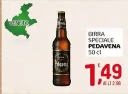 Crai Birra speciale pedavena offerta