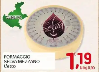 Crai Formaggio selva mezzano offerta