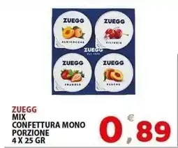 Il Centro Superstore Zuegg mix confettura mono porzione offerta