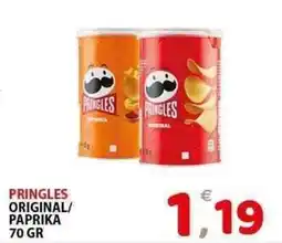 Il Centro Superstore Pringles original/ paprika offerta