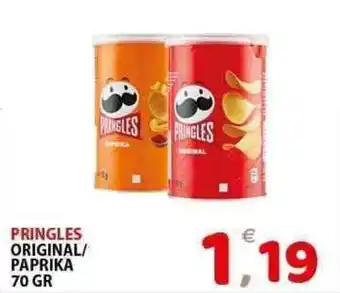 Il Centro Superstore Pringles original/ paprika offerta