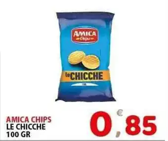 Il Centro Superstore Amica chips le chicche offerta