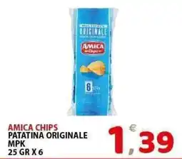 Il Centro Superstore Amica chips patatina originale mpk offerta