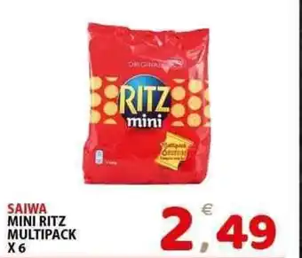 Il Centro Superstore Saiwa mini ritz multipack x6 offerta