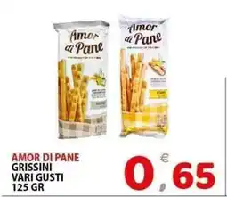 Il Centro Superstore Amor di pane grissini vari gusti offerta