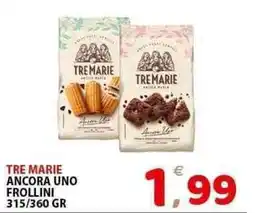 Il Centro Superstore Tre marie ancora uno frollini offerta