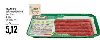Emi Supermercati Salsiccia di pollo e tacchino offerta