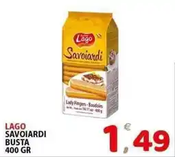 Il Centro Superstore Lago savoiardi busta offerta