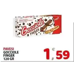 Il Centro Superstore Pavesi gocciole finger offerta