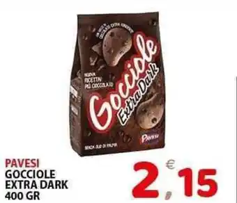 Il Centro Superstore Pavesi gocciole extra dark offerta