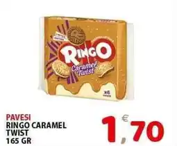 Il Centro Superstore Pavesi ringo caramel twist offerta