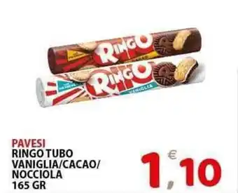 Il Centro Superstore Pavesi ringo tubo vaniglia/cacao/ nocciola offerta