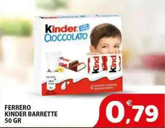 Il Centro Superstore Ferrero kinder barrette offerta