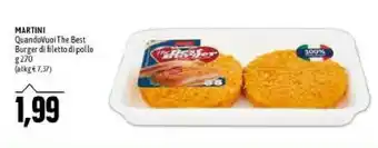 Emi Supermercati Burger di filetto di pollo 270g offerta
