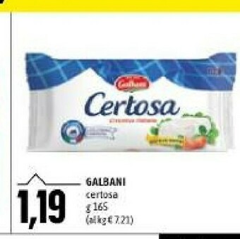 Emi Supermercati Certosa 165 g(ml) offerta