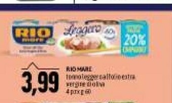 Emi Supermercati Tonno all'olio extravergine d'oliva leggero 240 g(ml) offerta