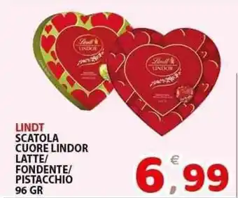 Il Centro Superstore Lindt scatola cuore lindor latte/ fondente/ pistacchio offerta