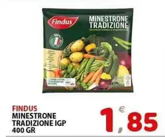 Il Centro Superstore Findus minestrone tradizione igp offerta