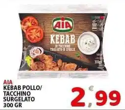 Il Centro Superstore Aia kebab pollo/ tacchino surgelato offerta