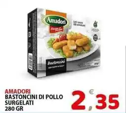 Il Centro Superstore Amadori bastoncini di pollo surgelati offerta