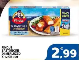 Il Centro Superstore Findus bastoncini di merluzzo offerta