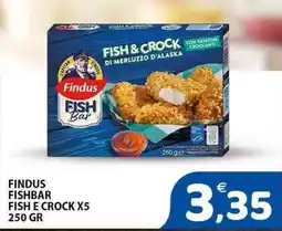 Il Centro Superstore Findus fishbar fish e crock x5 offerta