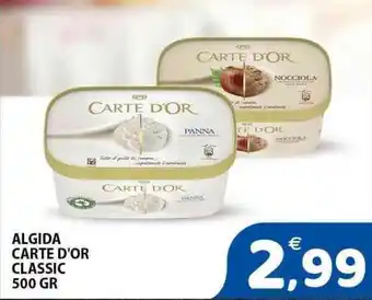 Il Centro Superstore Algida carte d'or classic offerta