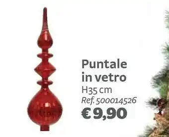 Puntale in vetro