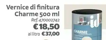 Vernice di finitura charme 500 ml