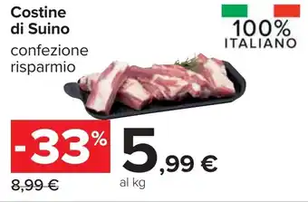 Carrefour Costine di Suino offerta