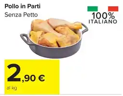 Carrefour Pollo in Parti offerta