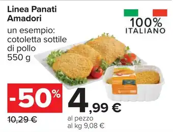 Carrefour Linea Panati Amadori offerta