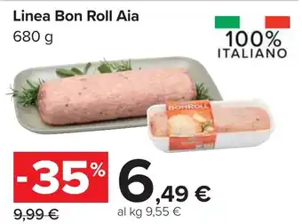 Carrefour Linea Bon Roll Aia offerta