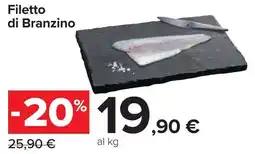 Carrefour Filetto di Branzino offerta