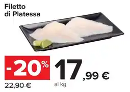 Carrefour Filetto di Platessa offerta