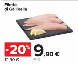 Carrefour Filetto di Gallinella offerta