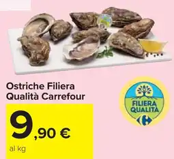 Carrefour Ostriche Filiera Qualità Carrefour offerta