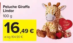 Carrefour Peluche Giraffa Lindor offerta