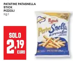 Pam Patatine patasnella stick PIZZOLI offerta