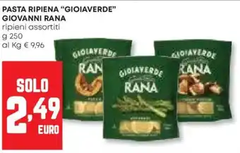 Pam Pasta ripiena "gioiaverde" GIOVANNI RANA offerta