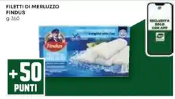 Pam Filetti di merluzzo FINDUS offerta